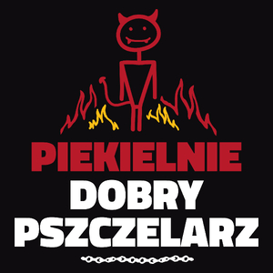 Piekielnie Dobry Pszczelarz - Męska Koszulka Czarna