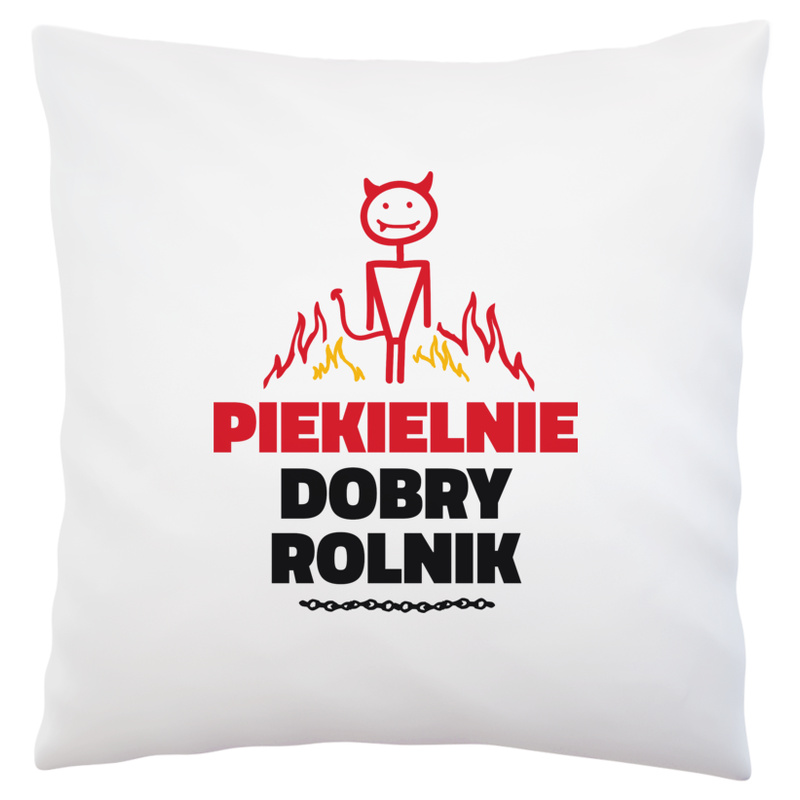 Piekielnie Dobry Rolnik - Poduszka Biała