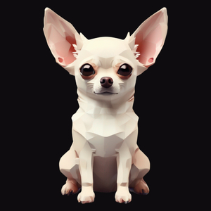 Pies Chihuahua - Męska Bluza Czarna