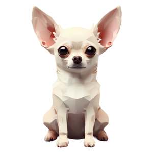 Pies Chihuahua - Kubek Biały