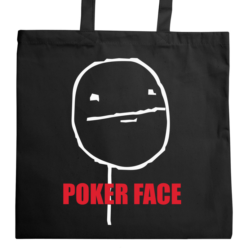 Poker Face Vol.2 - Torba Na Zakupy Czarna