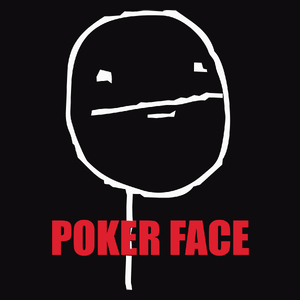 Poker Face Vol.2 - Męska Koszulka Czarna