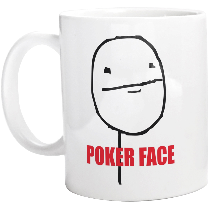 Poker Face Vol.2 - Kubek Biały