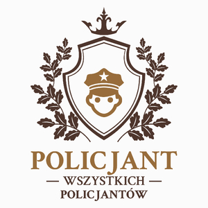 Policjant Wszystkich Policjantów - Poduszka Biała