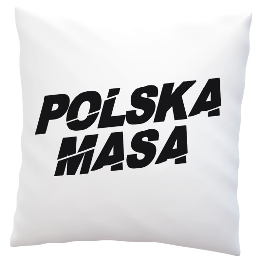 Polska Masa - Poduszka Biała