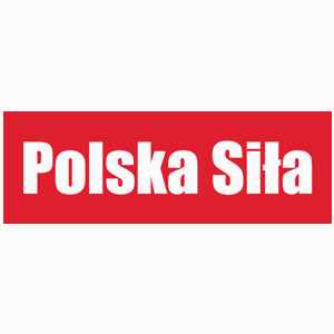 Polska Siła - Poduszka Biała