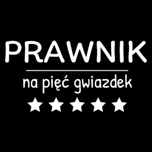 Prawnik Na 5 Gwiazdek - Torba Na Zakupy Czarna