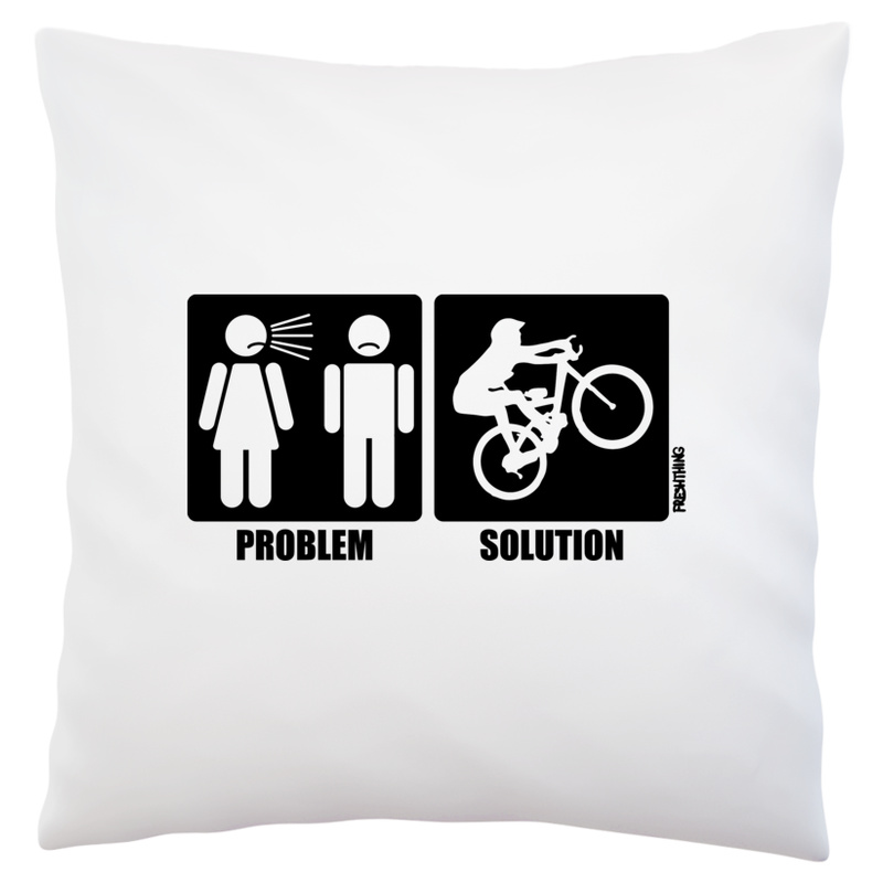 Problem Solution - Bike - Poduszka Biała