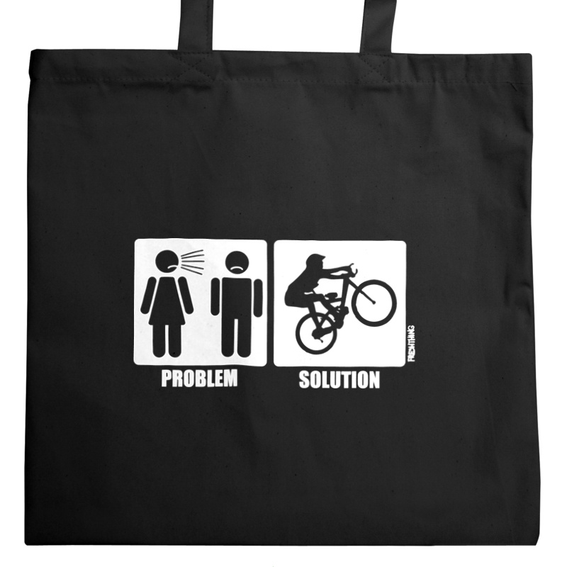 Problem Solution - Bike - Torba Na Zakupy Czarna