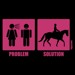 Problem Solution - Equestrian - Torba Na Zakupy Czarna