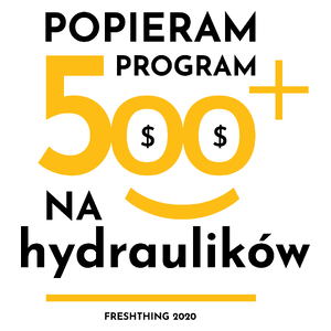 Program 500 Plus Na Hydraulików - Kubek Biały