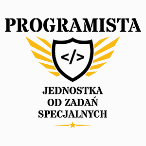 Programista Jednostka Od Zadań Specjalnych - Poduszka Biała