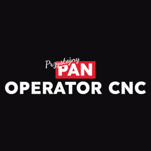 Przystojny Pan Operator Cnc - Męska Koszulka Czarna