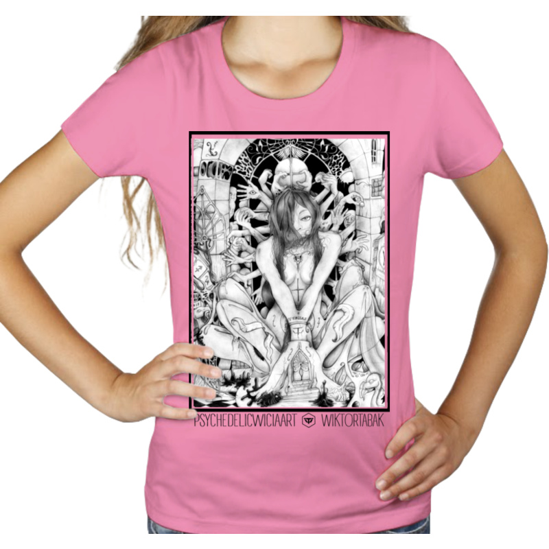 Psychedel Vol. 1 - Damska Koszulka Różowa