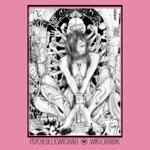 Psychedel Vol. 1 - Damska Koszulka Różowa
