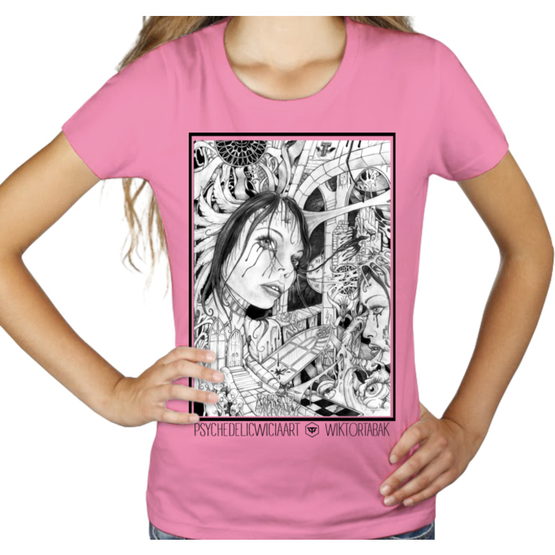 Psychedel Vol. 2 - Damska Koszulka Różowa