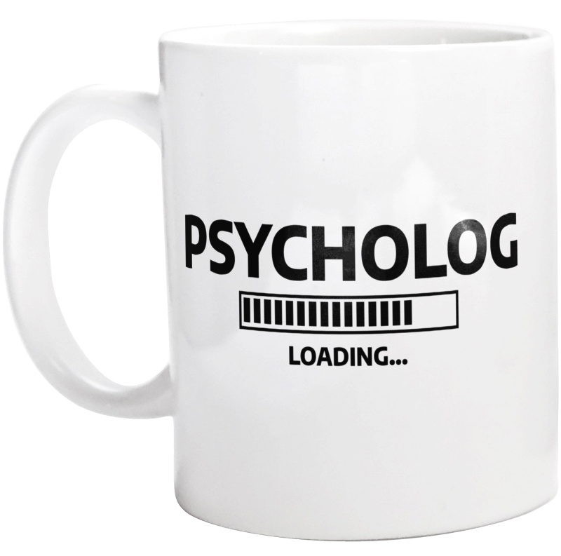 Psycholog Loading - Kubek Biały