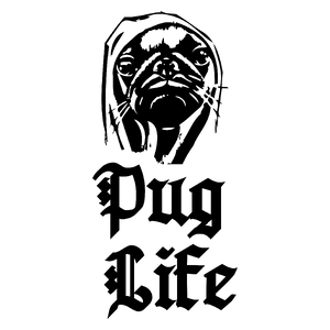 Pug Life - Kubek Biały