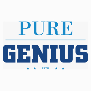 Pure Genius - Poduszka Biała