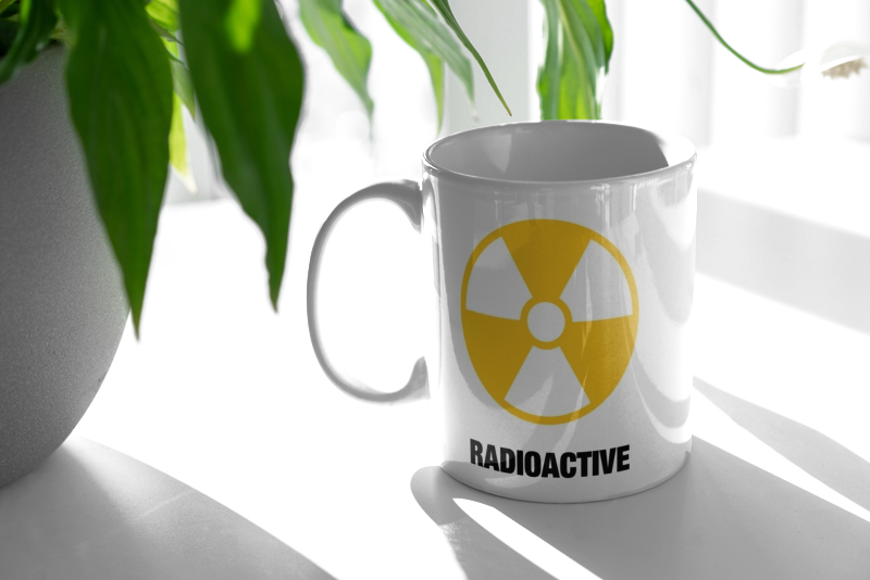 Radioactive - Kubek Biały