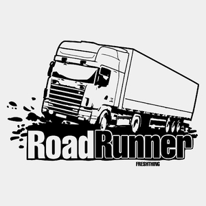 Road Runner - Męska Koszulka Biała