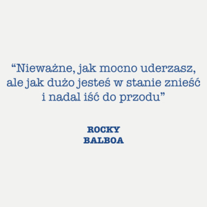 Rocku Balboa - Damska Koszulka Biała
