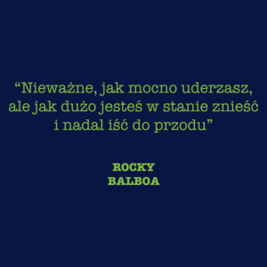 Rocku Balboa - Męska Koszulka Ciemnogranatowa