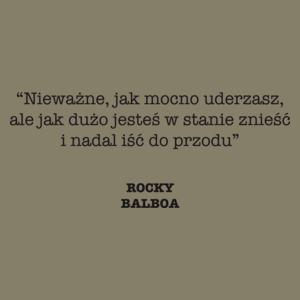 Rocku Balboa - Męska Koszulka Jasno Szara