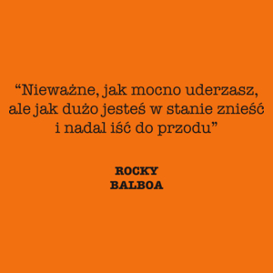 Rocku Balboa - Damska Koszulka Pomarańczowa
