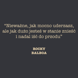 Rocku Balboa - Męska Koszulka Szara