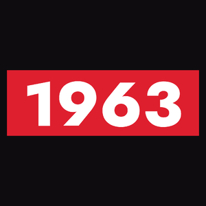 Rok Urodzenia 1963 Urodziny 60-Latek - Męska Bluza z kapturem Czarna
