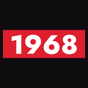 Rok Urodzenia 1968 Urodziny 55-Latek - Męska Bluza Czarna