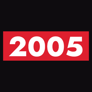 Rok Urodzenia 2005 Urodziny 18-Latek - Męska Bluza z kapturem Czarna