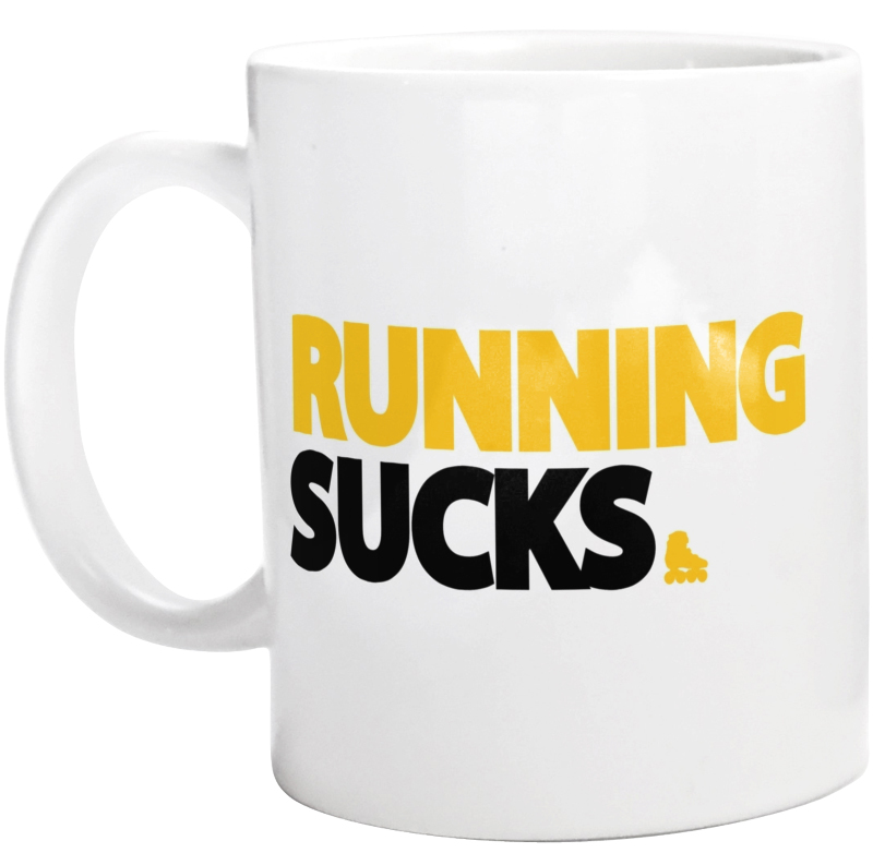 Running Sucks - Kubek Biały