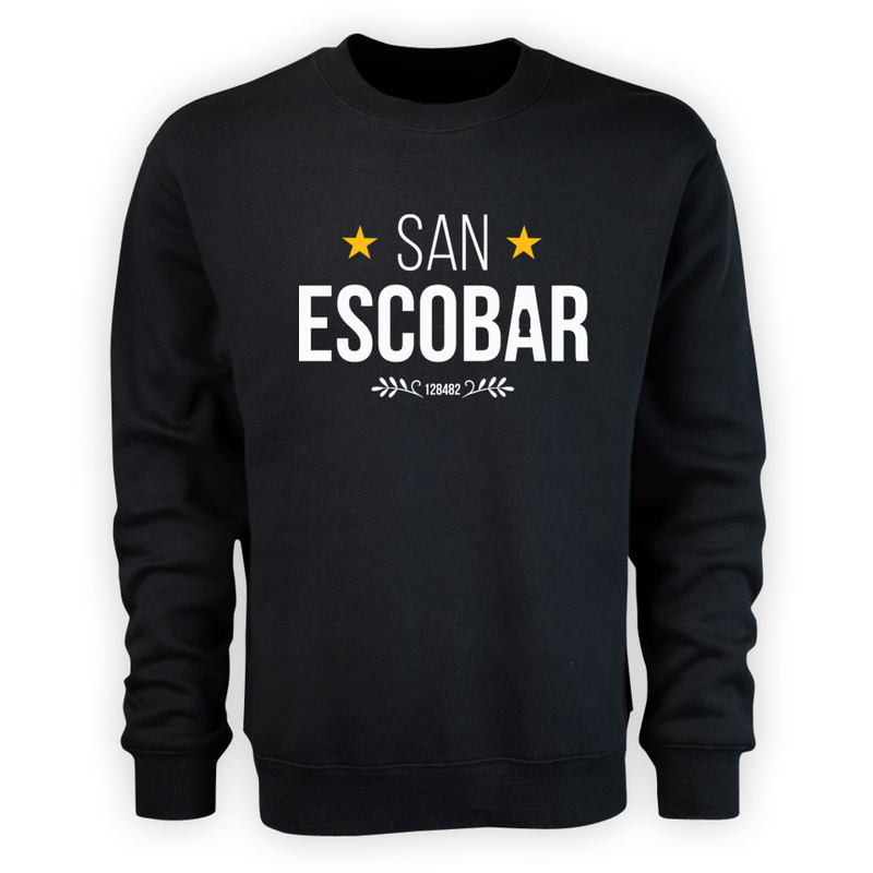 San Escobar SanEscobar - Męska Bluza Czarna