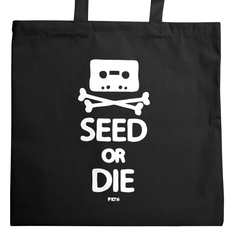 Seed Or Die - Torba Na Zakupy Czarna