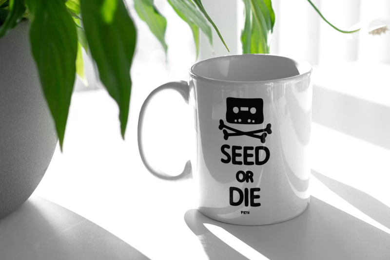 Seed Or Die - Kubek Biały