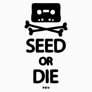 Seed Or Die - Poduszka Biała