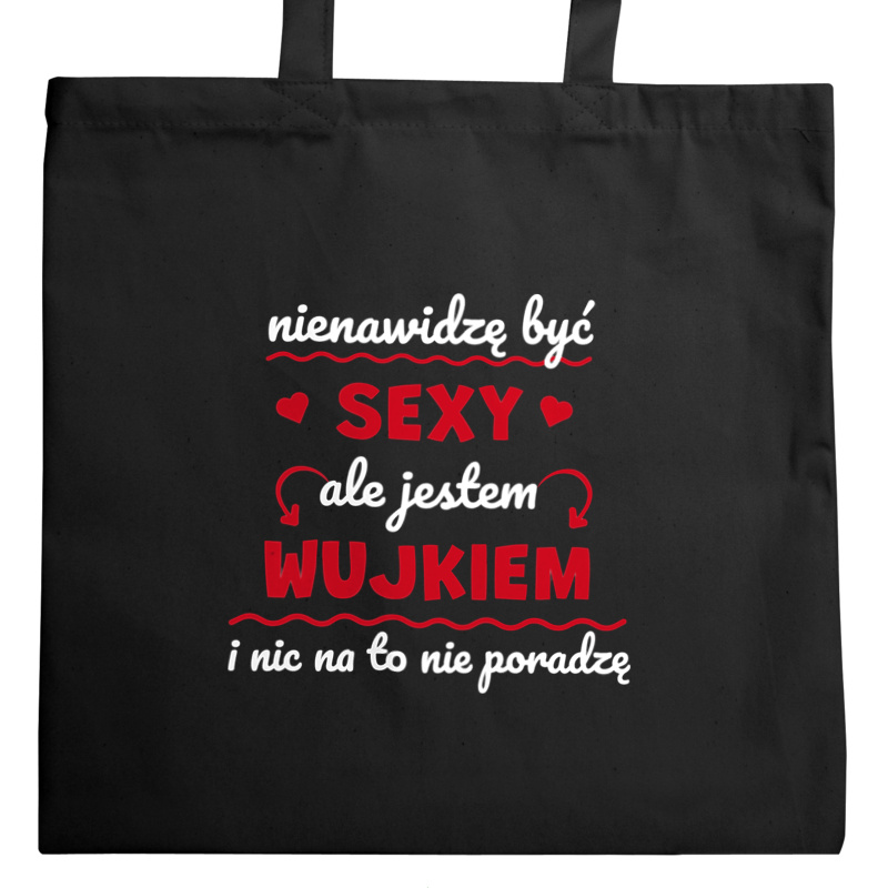 Sexy Wujek - Torba Na Zakupy Czarna
