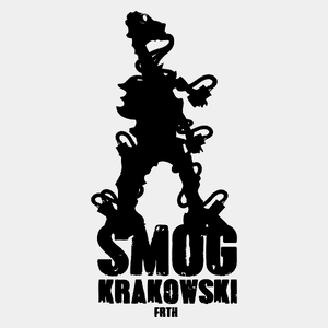 Smog Krakowski - Męska Koszulka Biała