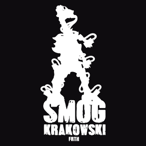 Smog Krakowski - Męska Koszulka Czarna