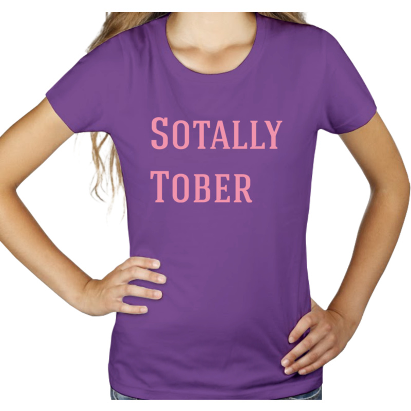 Sotally Tober - Damska Koszulka Fioletowa