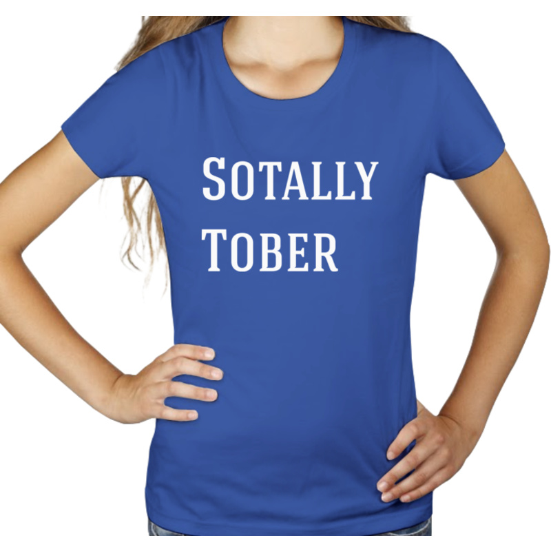 Sotally Tober - Damska Koszulka Niebieska