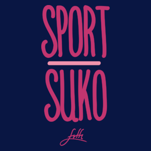 Sport Suko - Damska Koszulka Granatowa