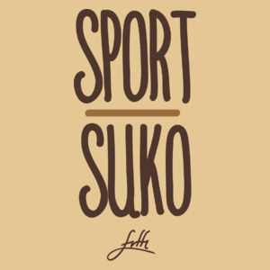 Sport Suko - Męska Koszulka Piaskowa