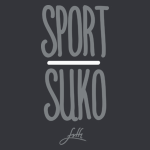Sport Suko - Męska Koszulka Szara