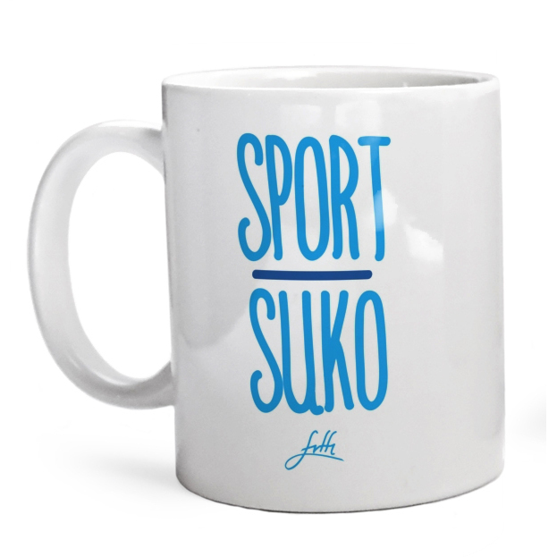 Sport Suko - Kubek Biały