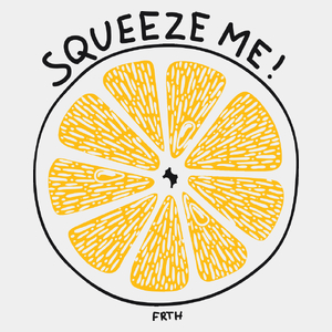 Squeeze Me - Męska Koszulka Biała