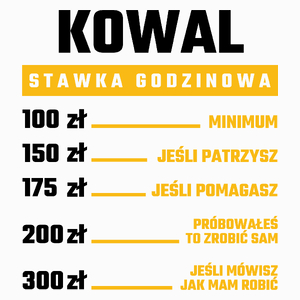 Stawka Godzinowa Kowal - Poduszka Biała