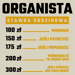 Stawka Godzinowa Organista - Torba Na Zakupy Natural